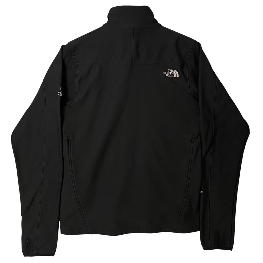 The North Face Jacket Mens Medium Flight Series TKA Stretch Black Full Zip - Picture 4 of 14